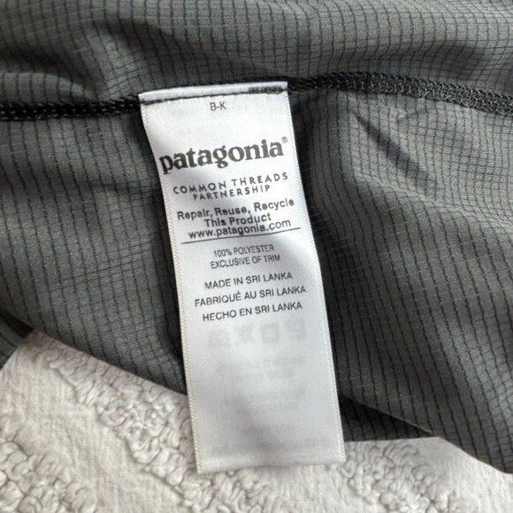Patagonia Capilene Womens Baselayer Top Medium Gray Thermal Lightweight Half-Zip - Picture 3 of 9